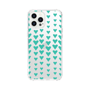iPhone Tough Edge Case, Falling Hearts