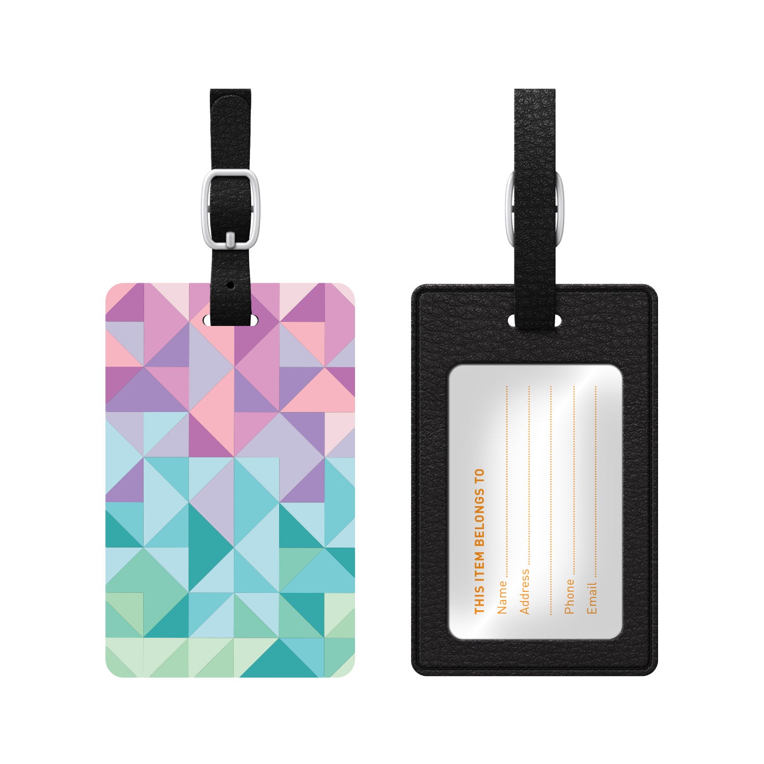 OTM Essentials | Geo Triangle Luggage Tag