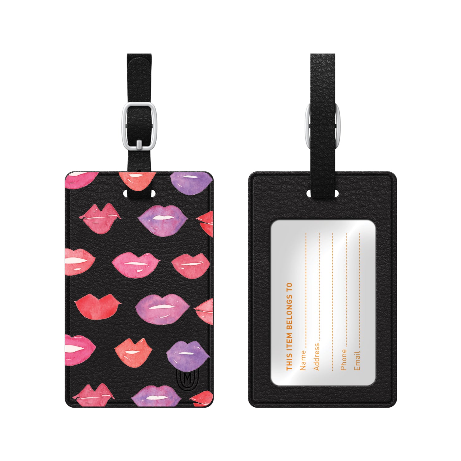 Prints Series Luggage Tag, Lots of Kisses