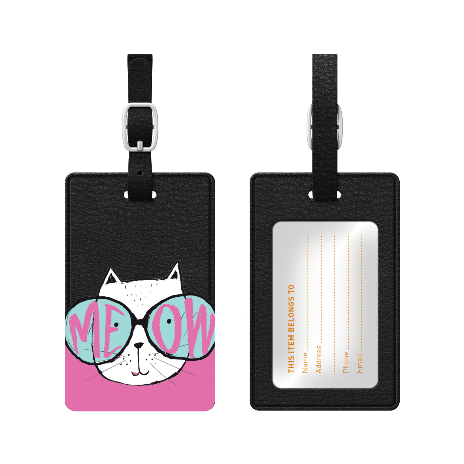 Luggage Tag, Meow