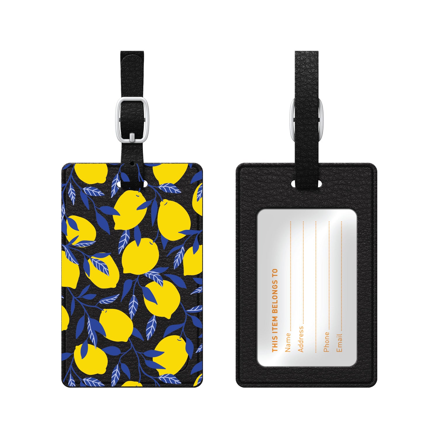 Prints Series Luggage Tag, Lemon Sweet