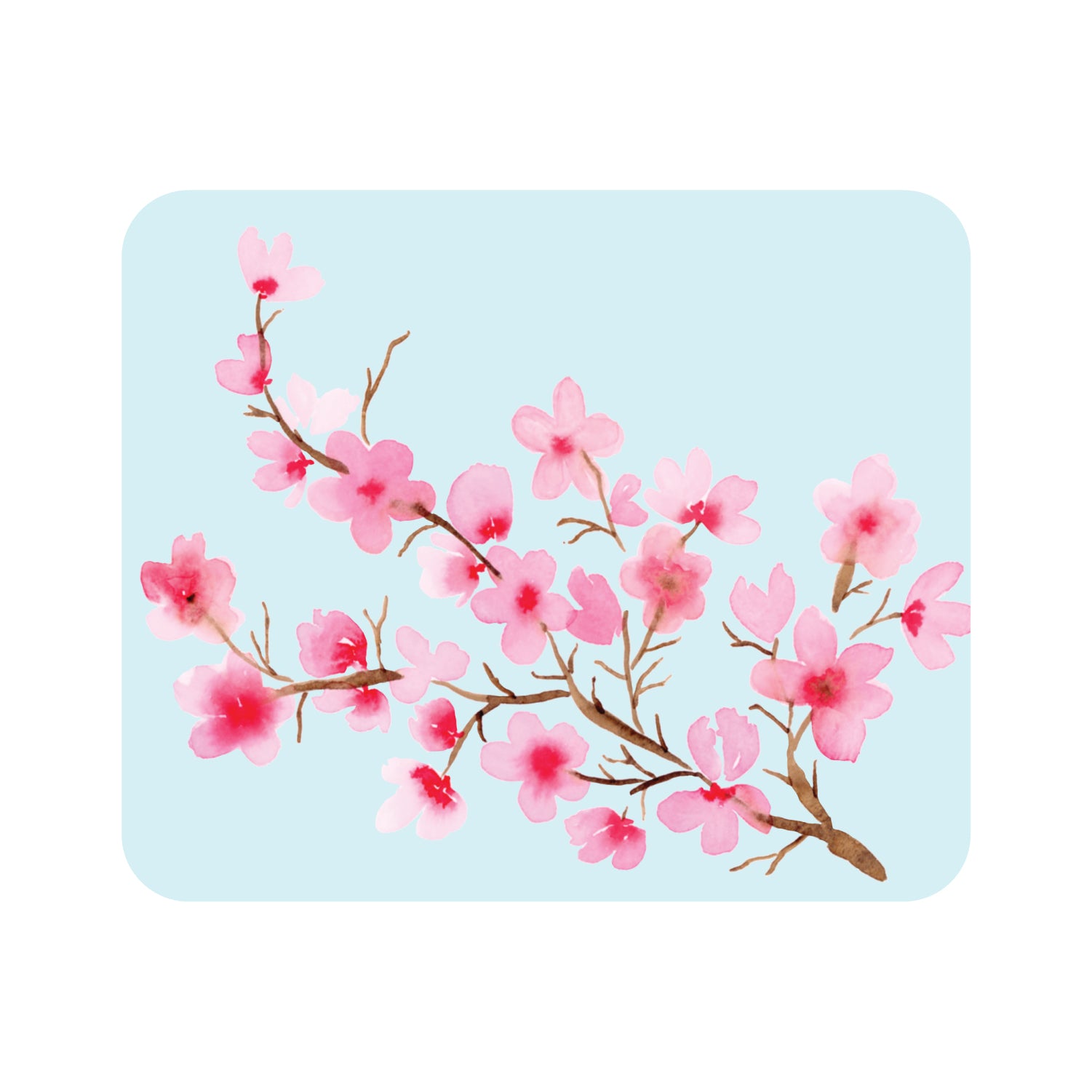 Mouse Pad, Cherry Blossoms