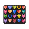 Mouse Pad, Color Hearts