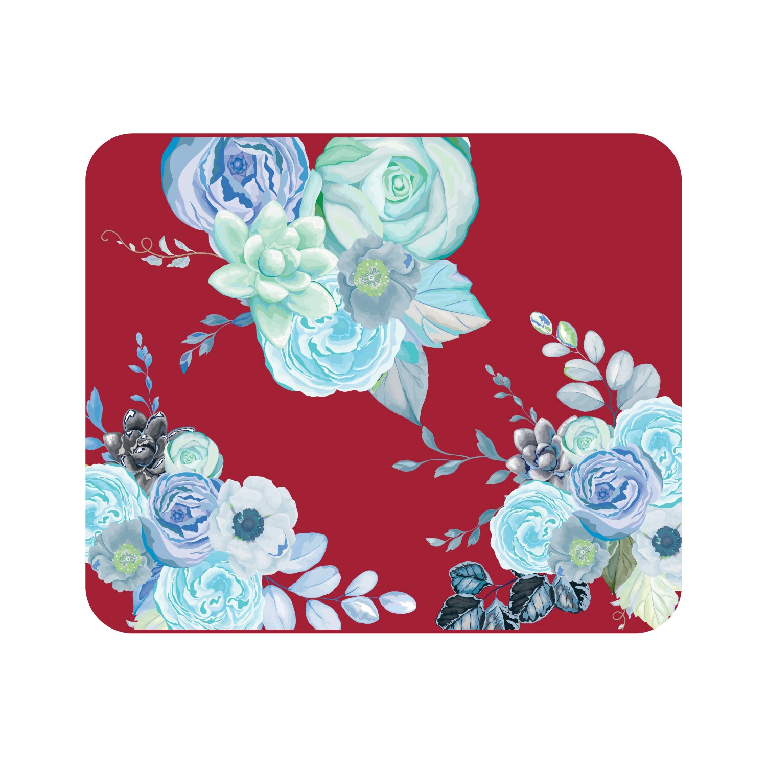 Mouse Pad, Flower Garden