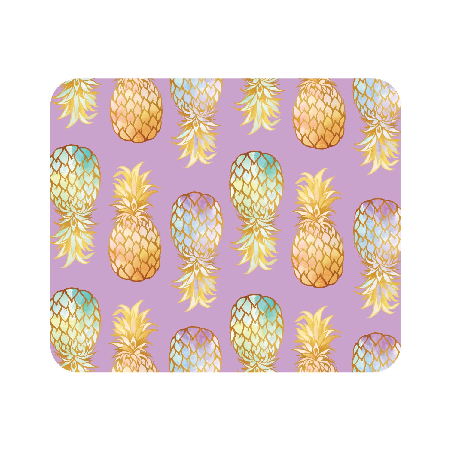 Mouse Pad, Golden Pineapple