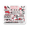 Boston University Fabric Mouse Pad | OTM Essentials