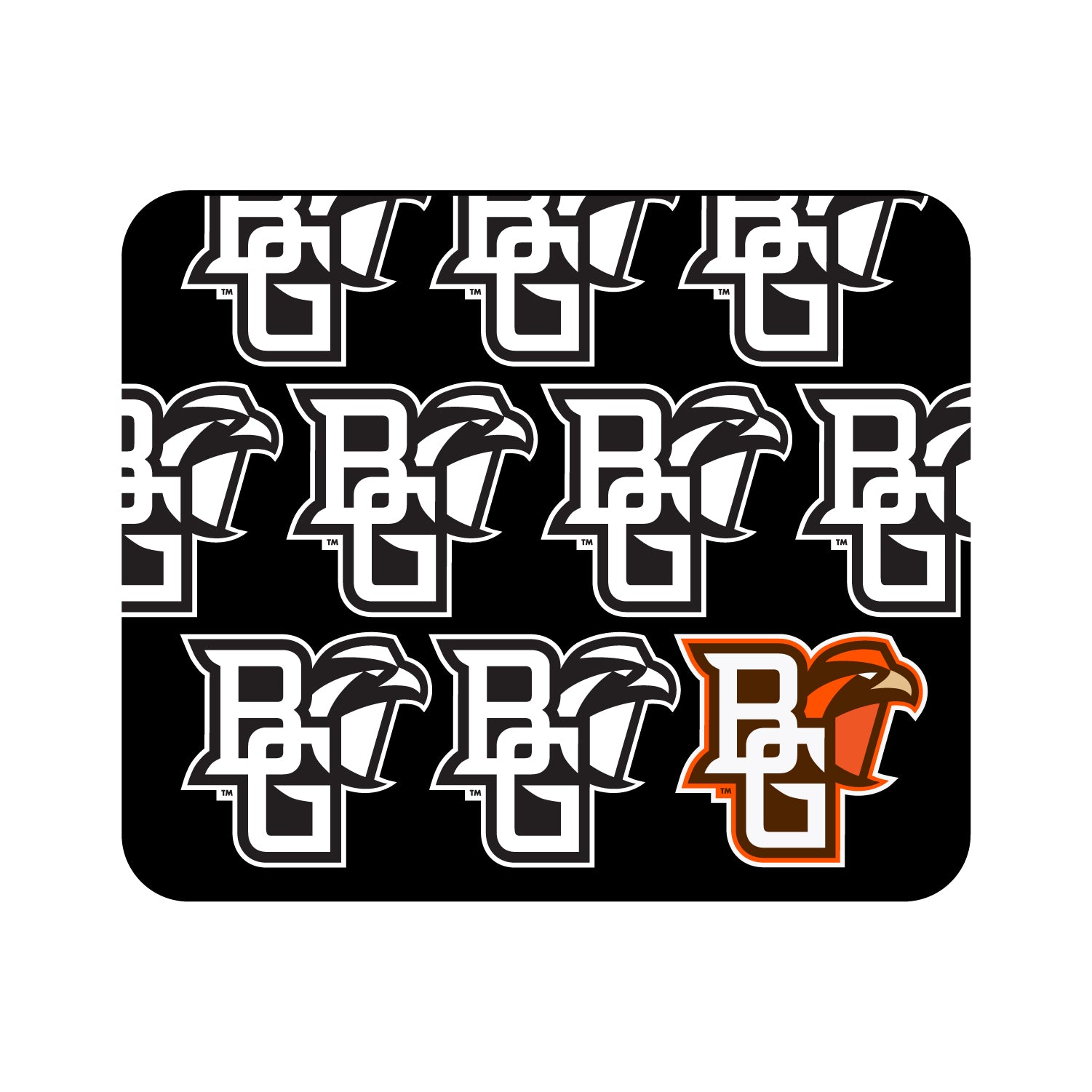 Mouse Pad, Fabric, Bowling Green State University