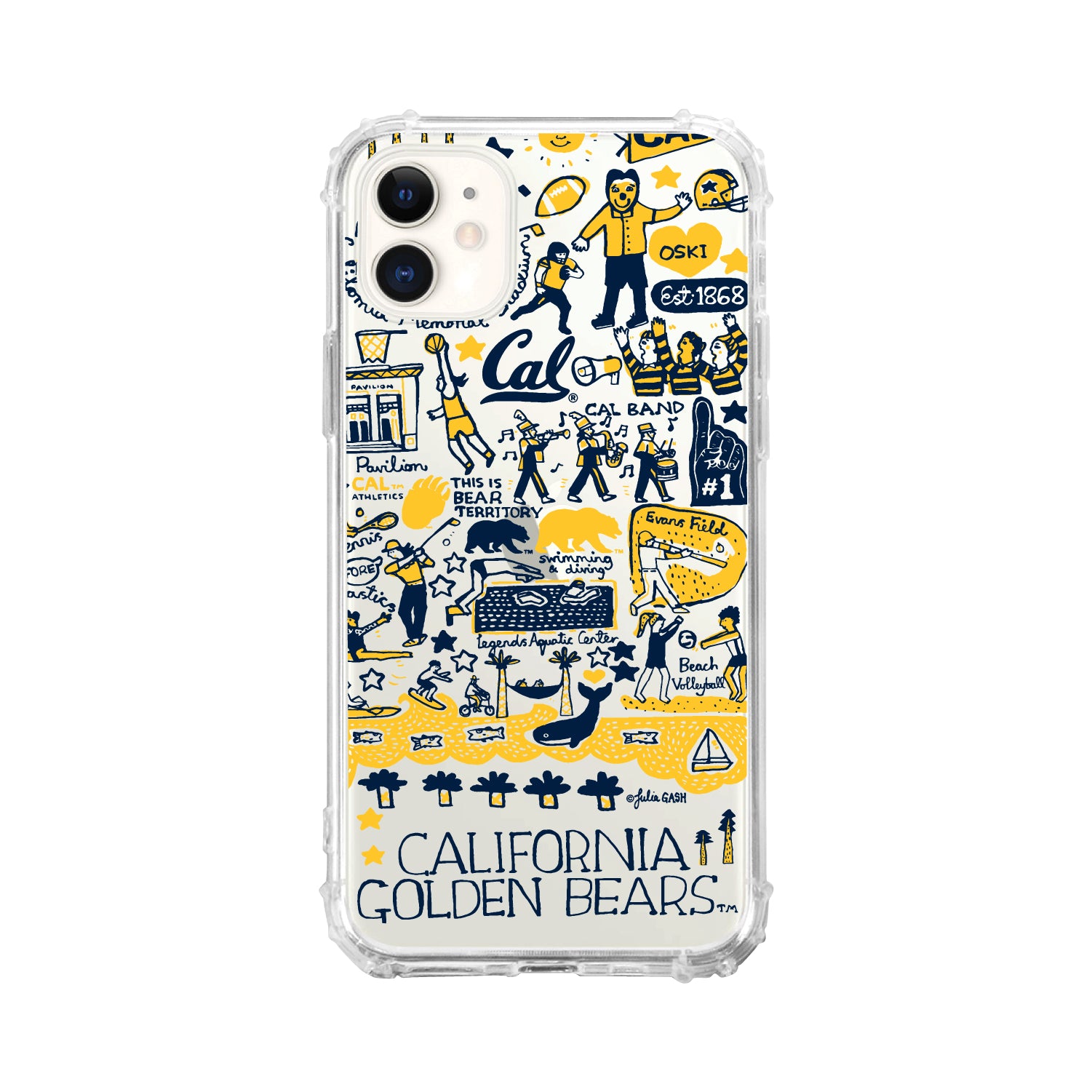 Phone Case, Tough Edge, University of California - Berkeley