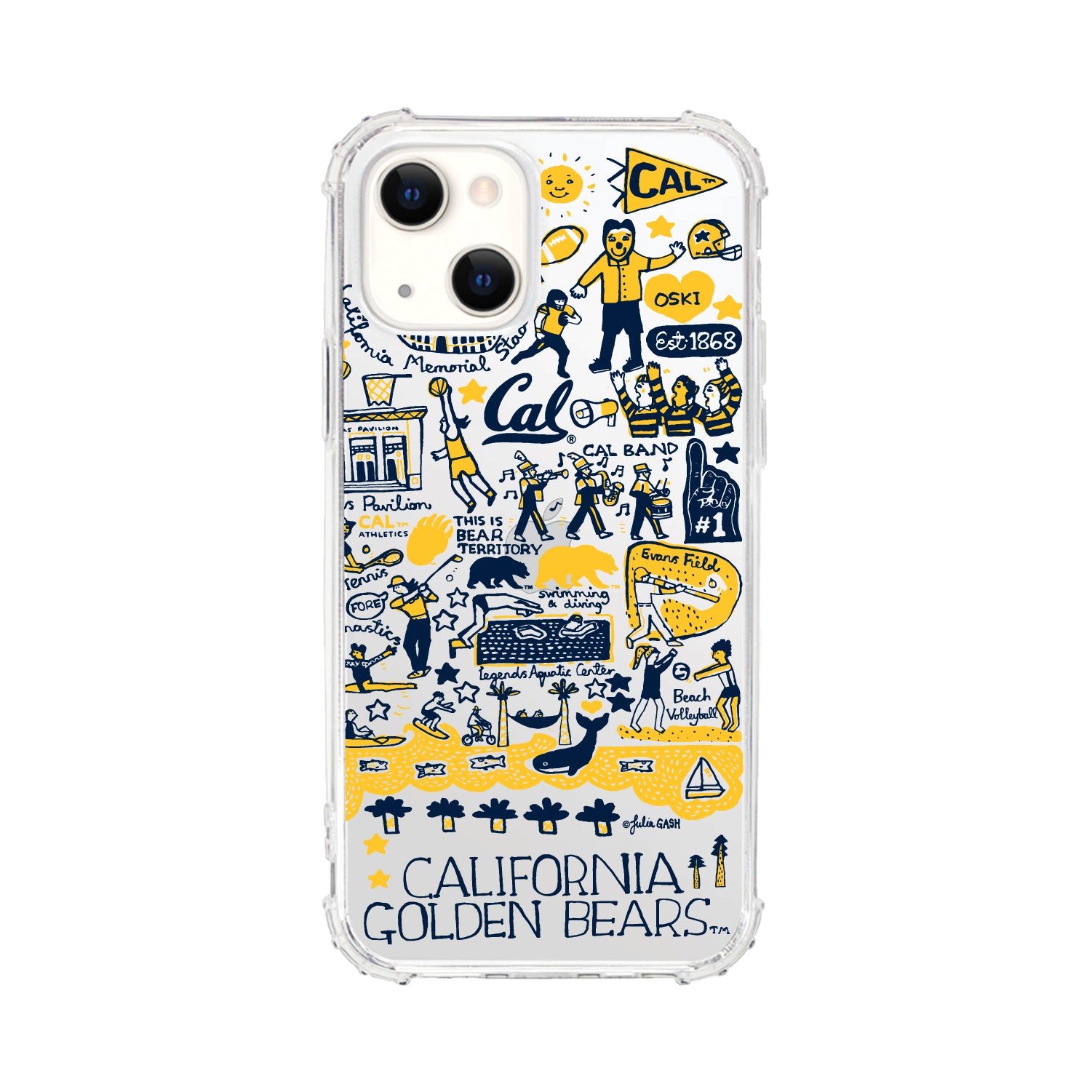 Phone Case, Tough Edge, University of California - Berkeley