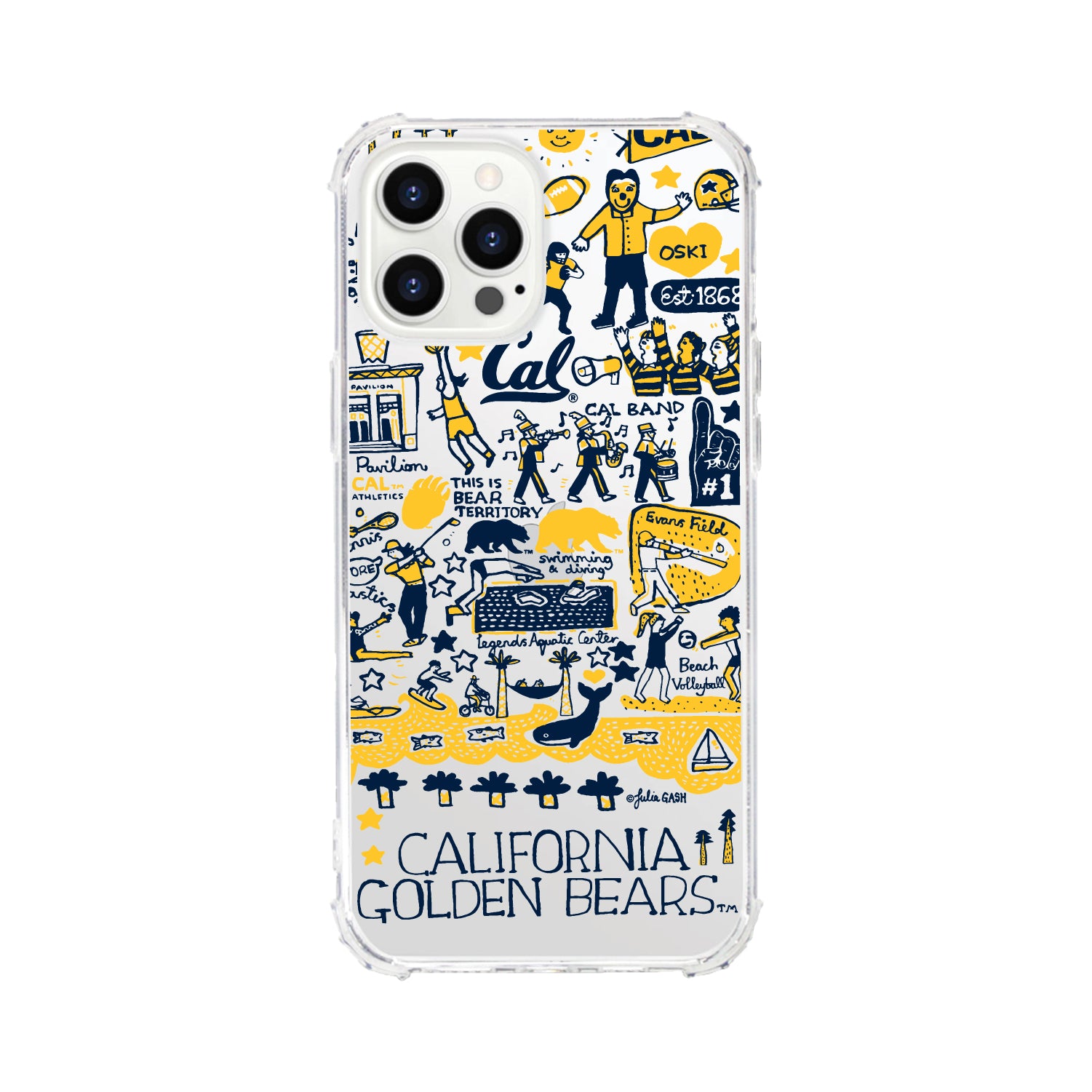 Phone Case, Tough Edge, University of California - Berkeley