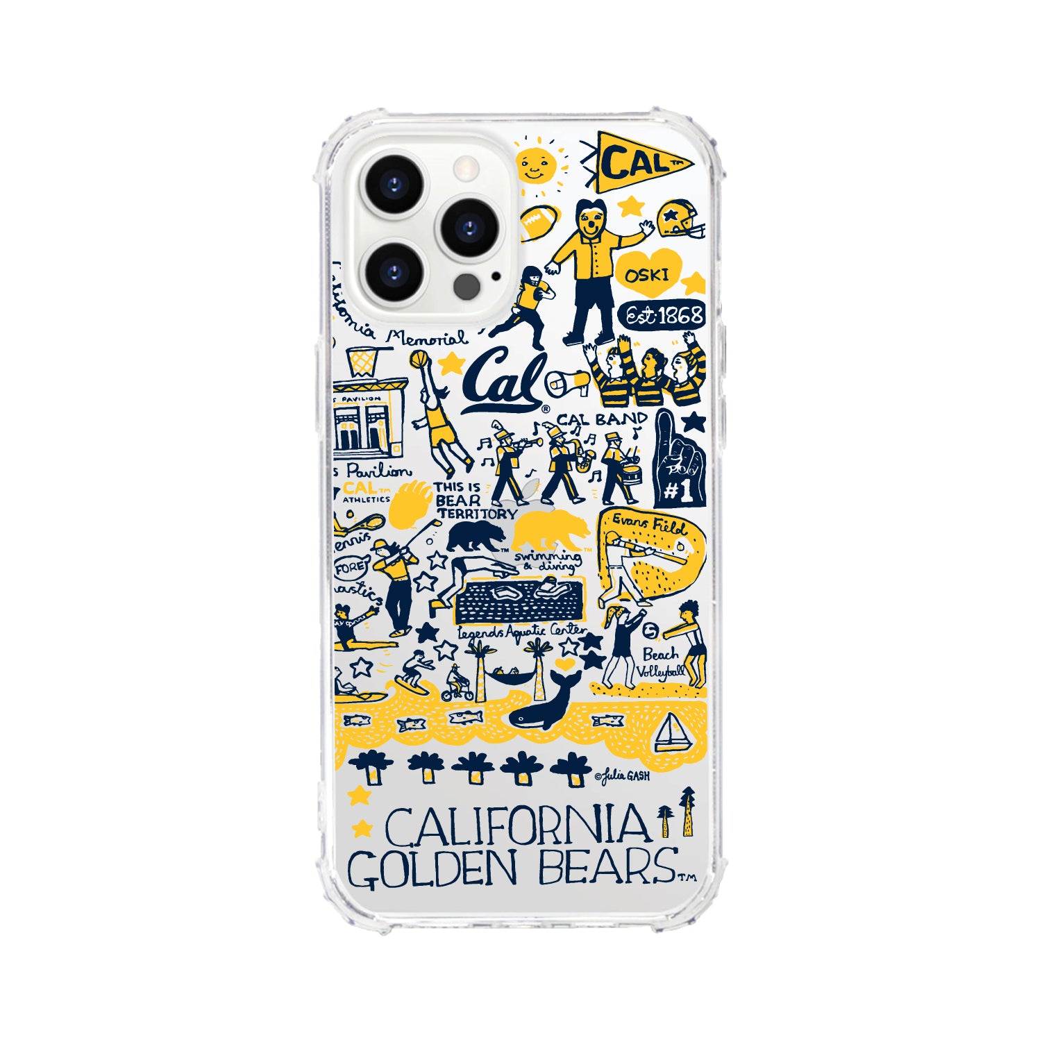 Phone Case, Tough Edge, University of California - Berkeley