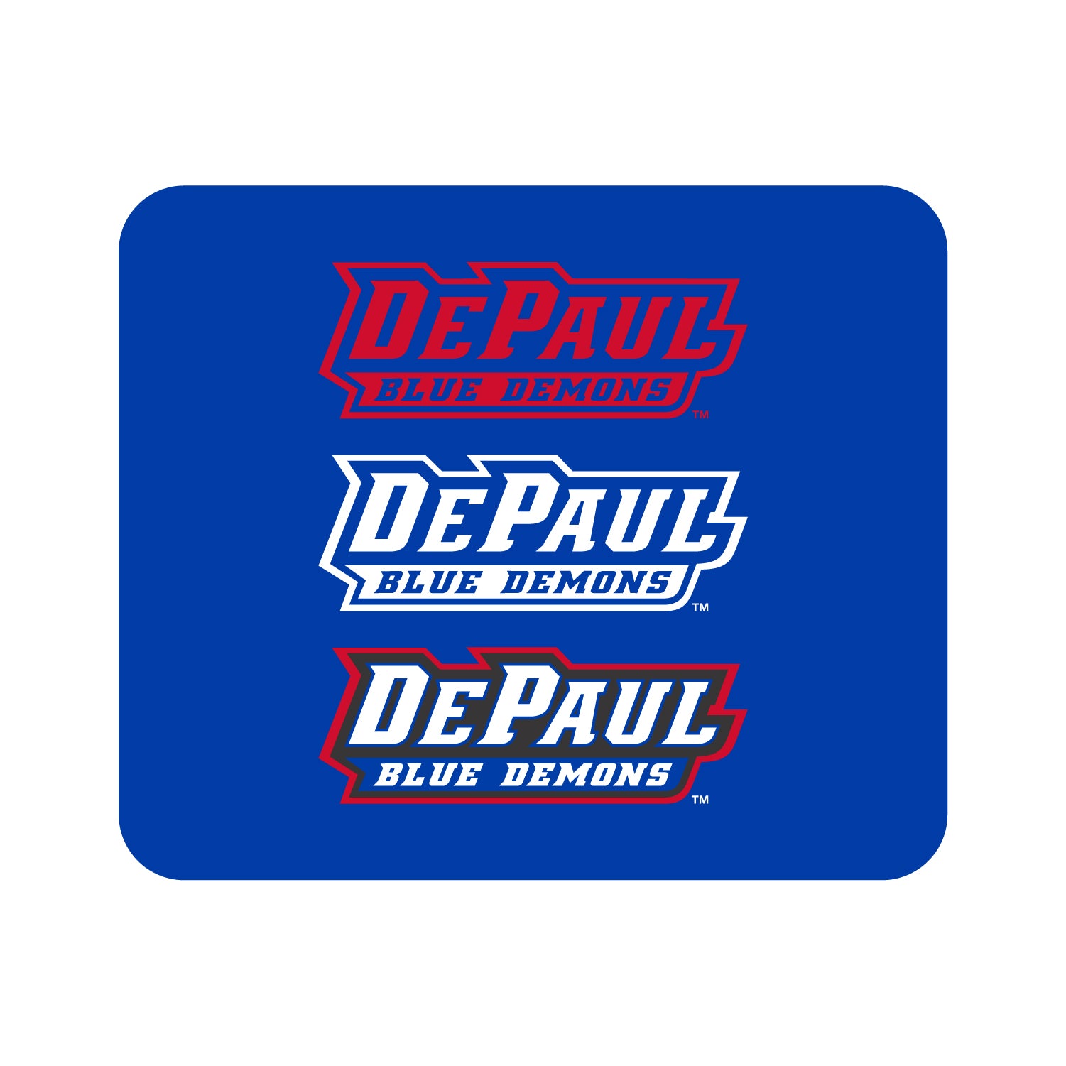 Mouse Pad, Fabric, DePaul University