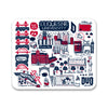 Mouse Pad, Fabric, Duquesne University