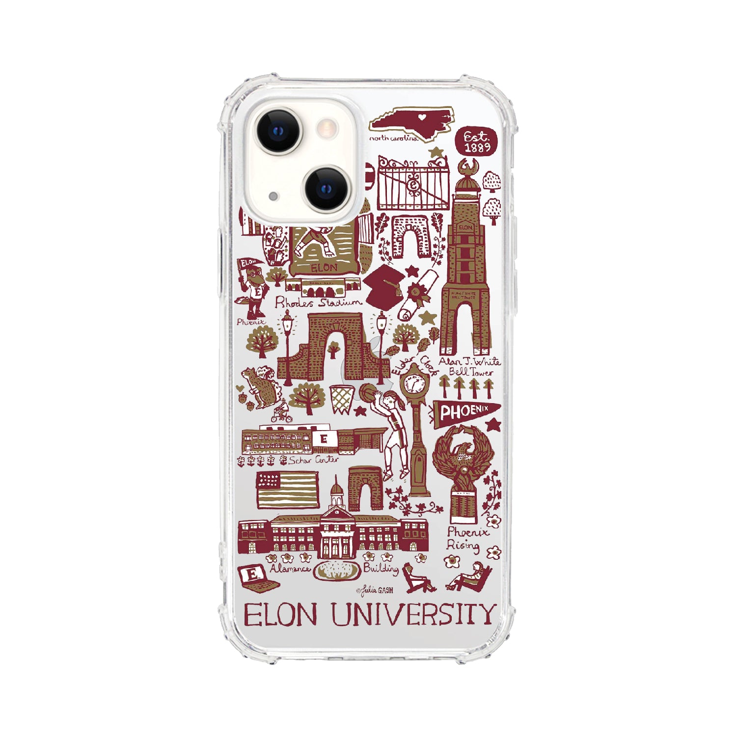 iPhone Case Elon University | OTM Essentials