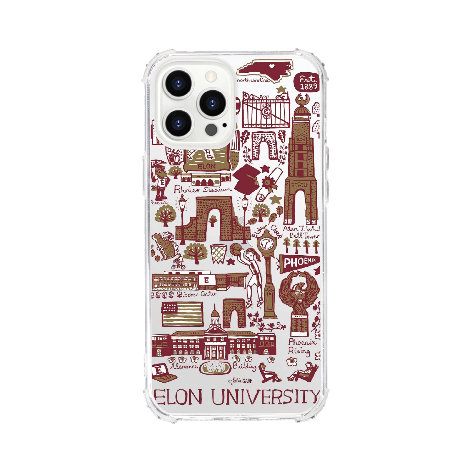 iPhone Case Elon University | OTM Essentials