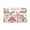 Mouse Pad, Fabric, Florida State University