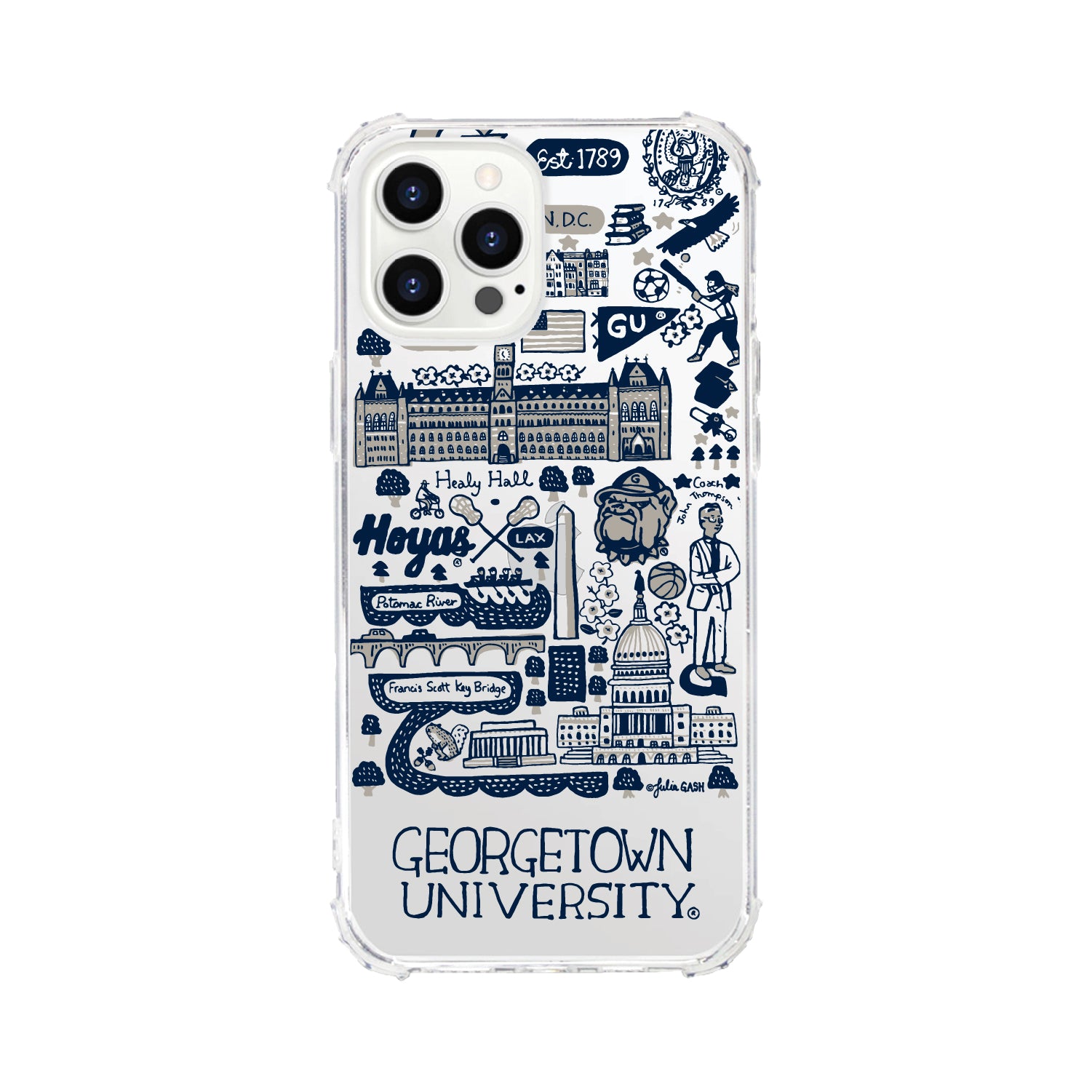 iPhone Case Georgetown University | OTM Essentials