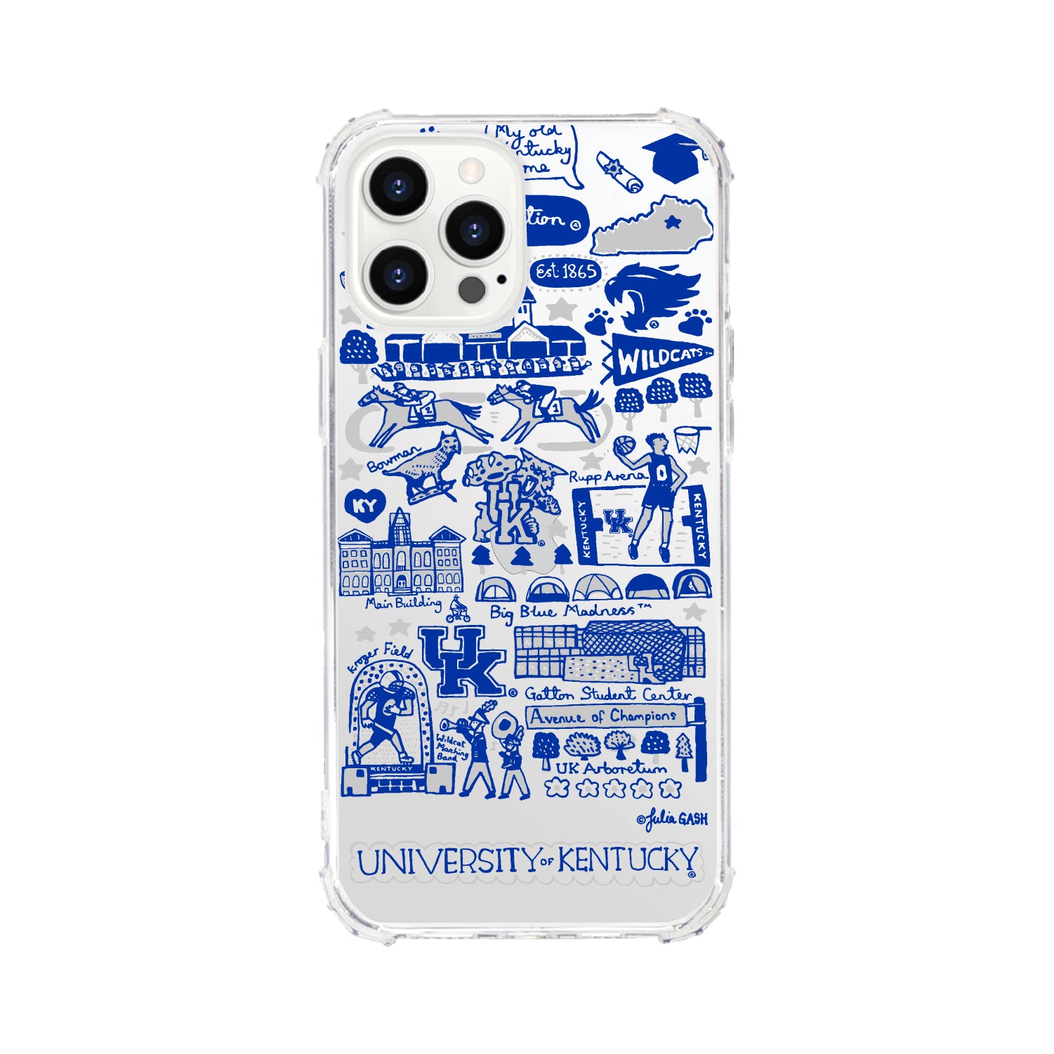 Phone Case, Tough Edge, University of Kentucky