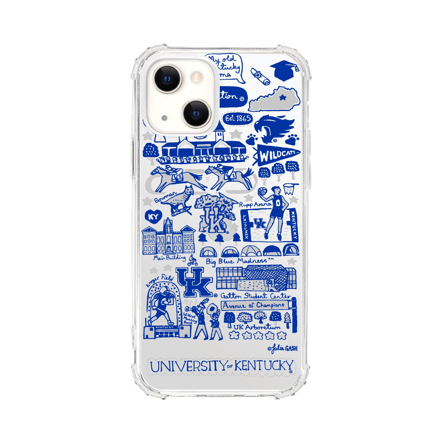 Phone Case, Tough Edge, University of Kentucky