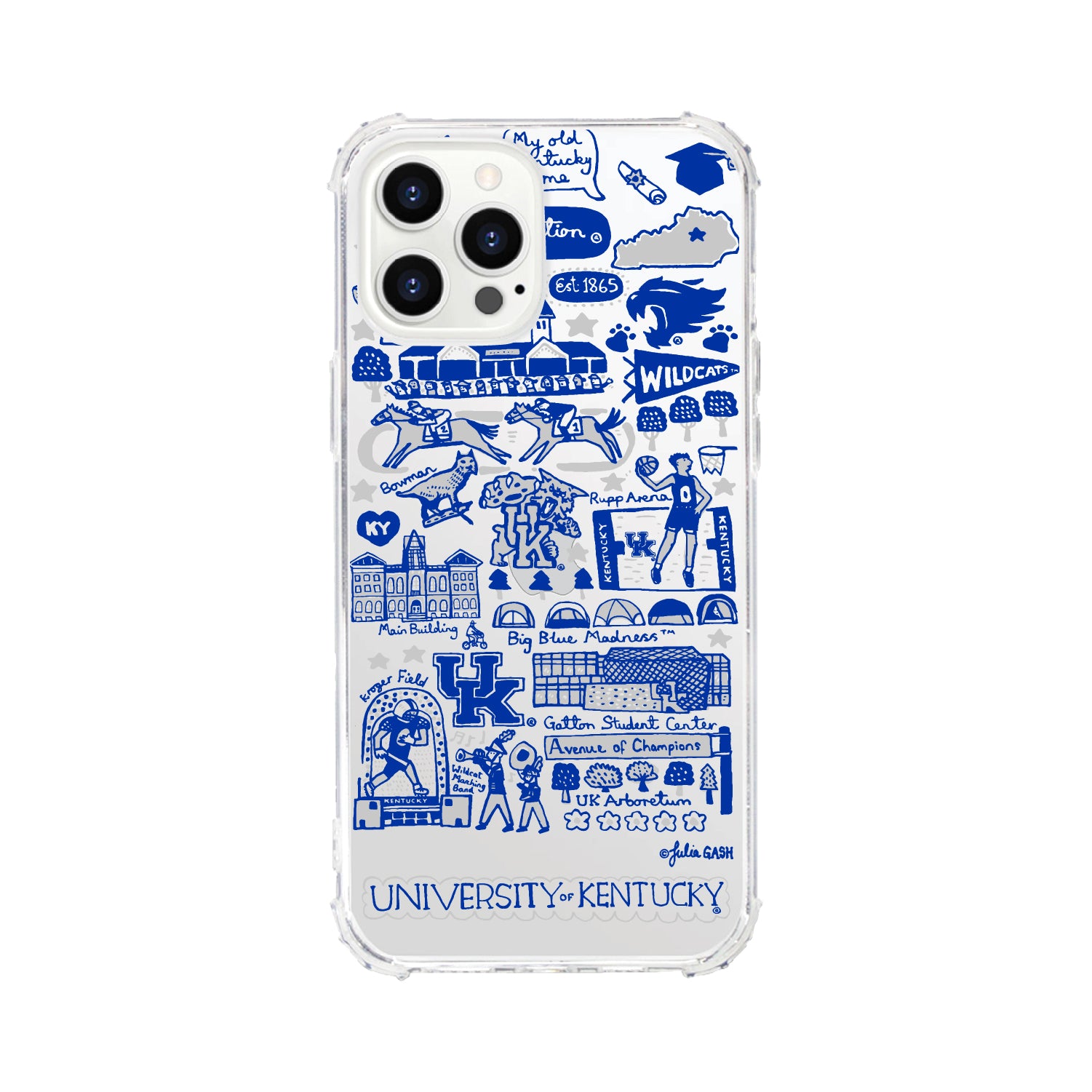 Phone Case, Tough Edge, University of Kentucky