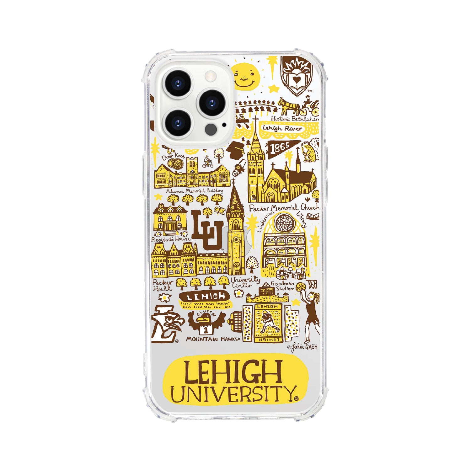 Phone Case, Tough Edge, Lehigh University