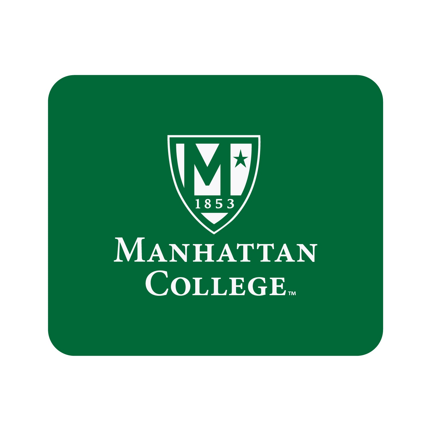 Mouse Pad, Fabric, Manhattan College