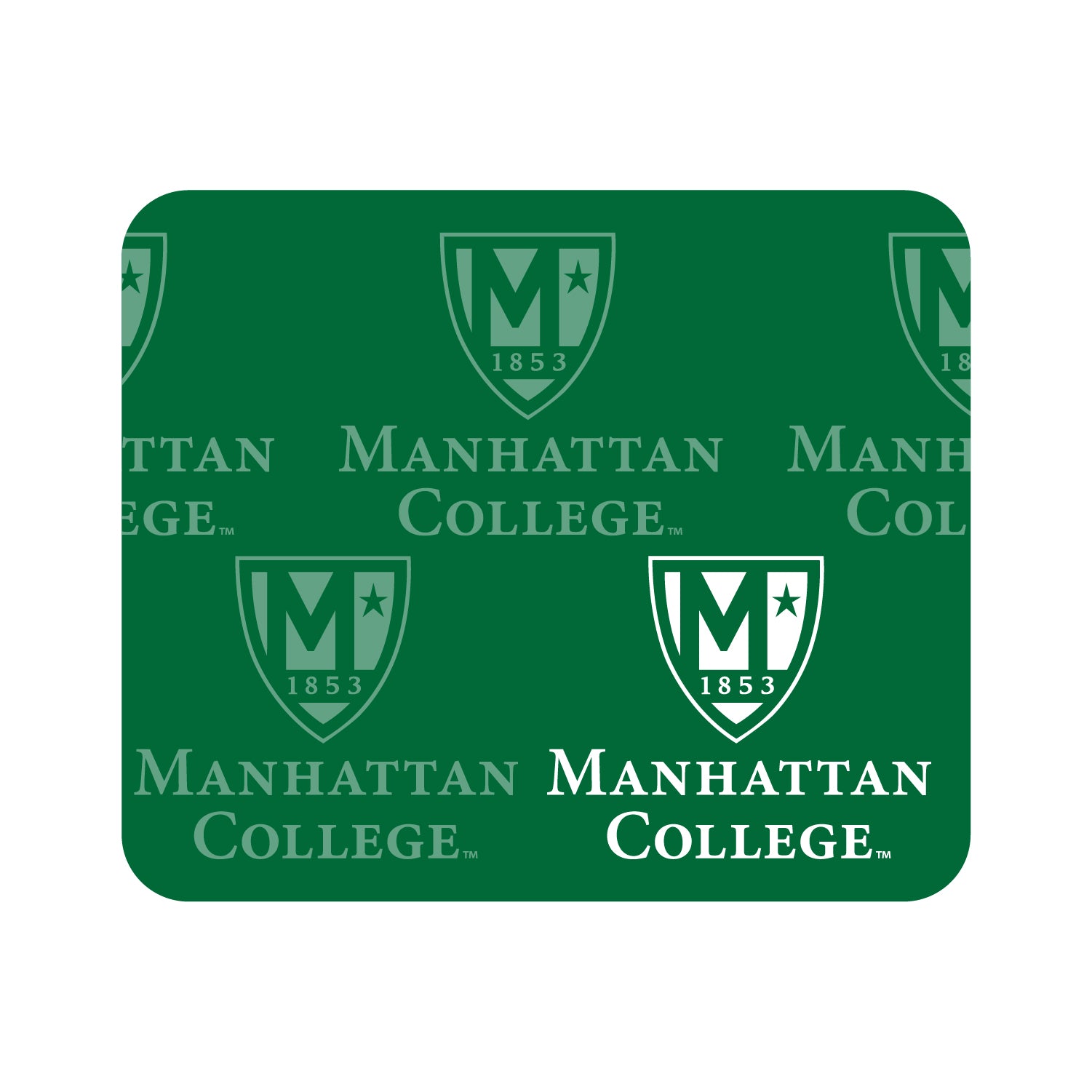 Mouse Pad, Fabric, Manhattan College