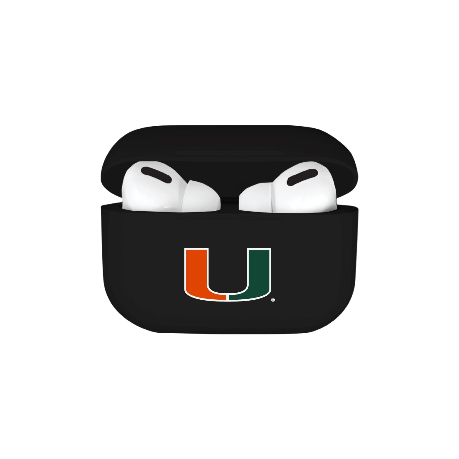 Airpods Case, TPU, University of Miami