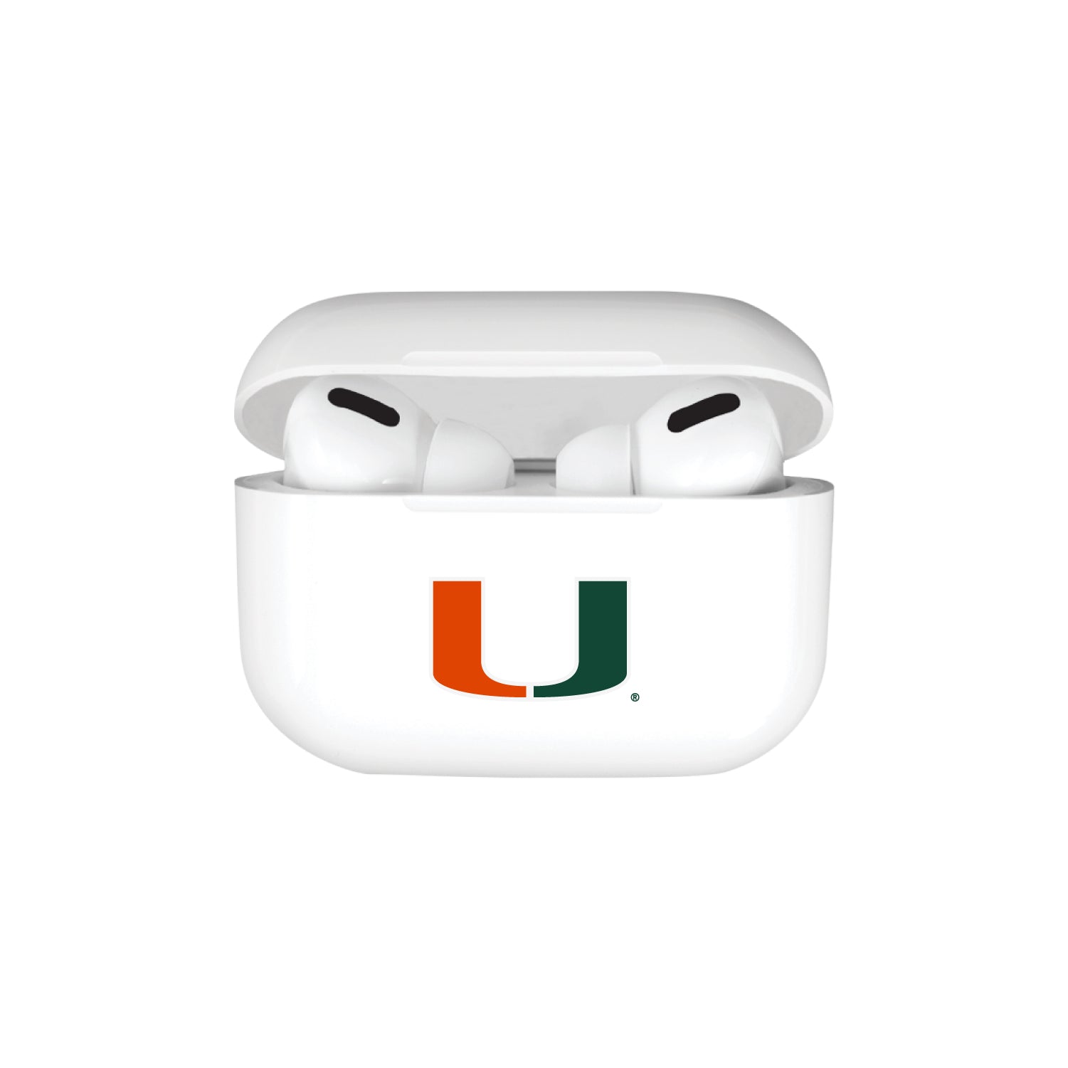 Airpods Case, TPU, University of Miami