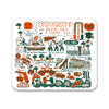 Mouse Pad, Fabric, University of Miami