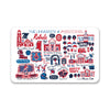 Mouse Pad, Fabric, University of Mississippi