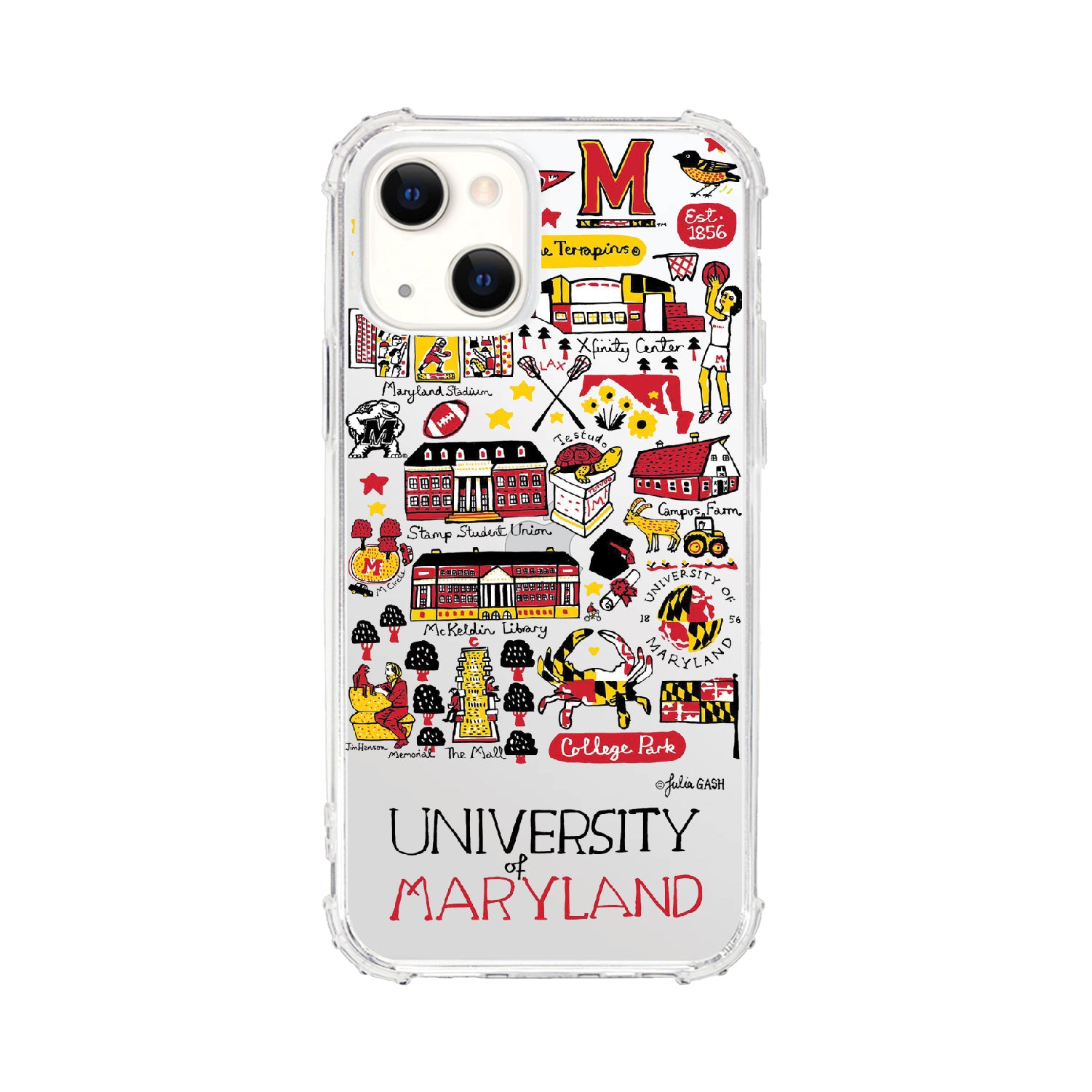 Phone Case, Tough Edge, University of Maryland