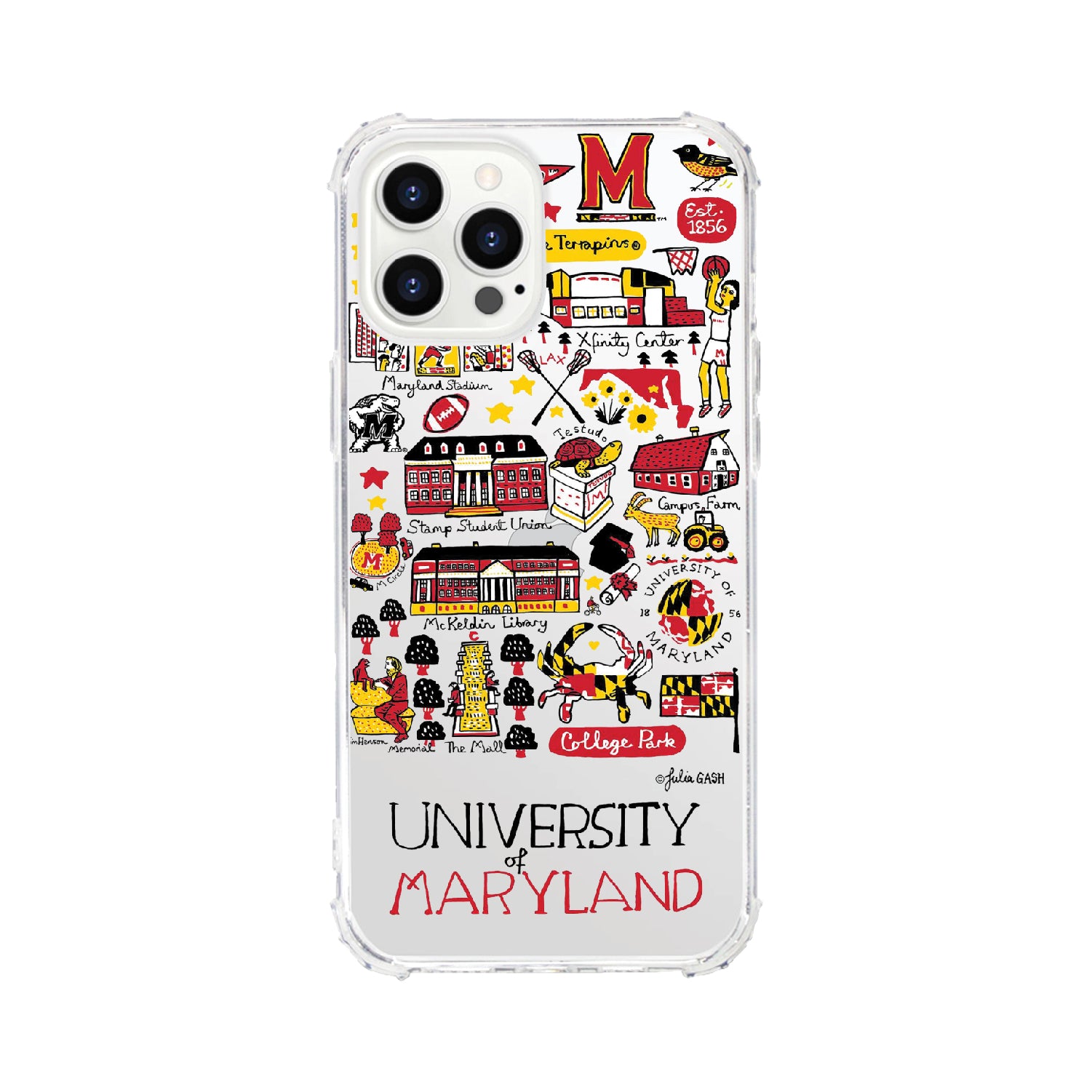 Phone Case, Tough Edge, University of Maryland