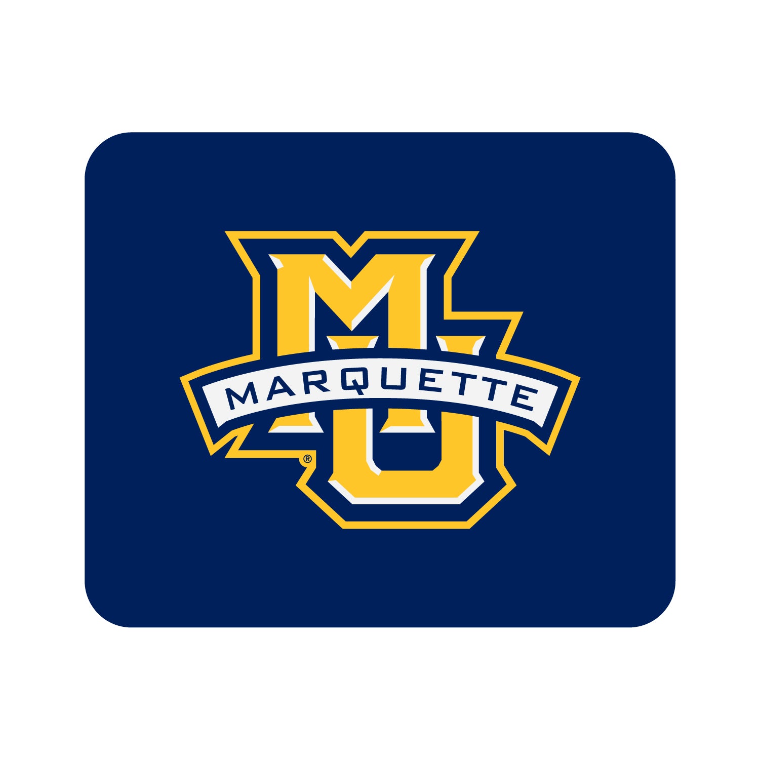 Mouse Pad, Fabric, Marquette University