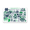 Mouse Pad, Fabric, University of Notre Dame