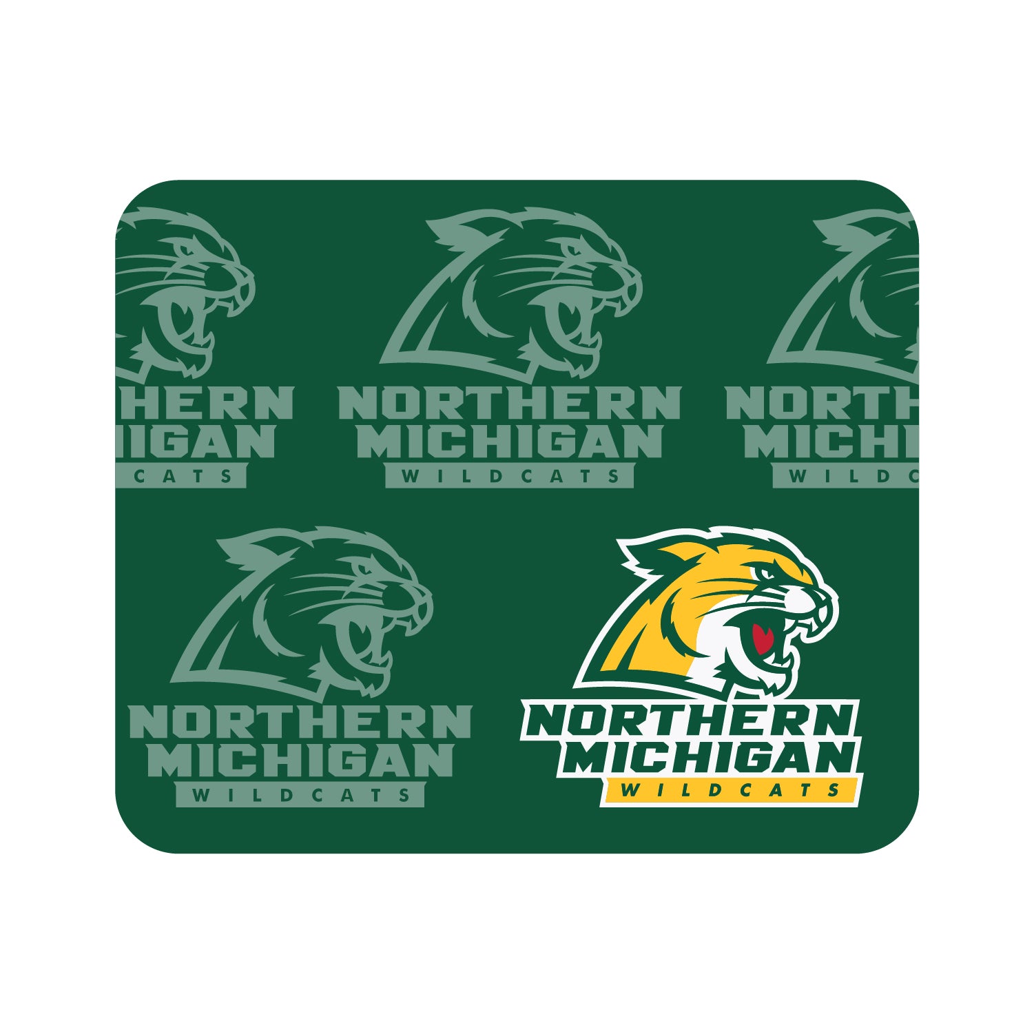 Mouse Pad, Fabric, Northern Michigan University