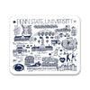 Mouse Pad, Fabric, Penn State University