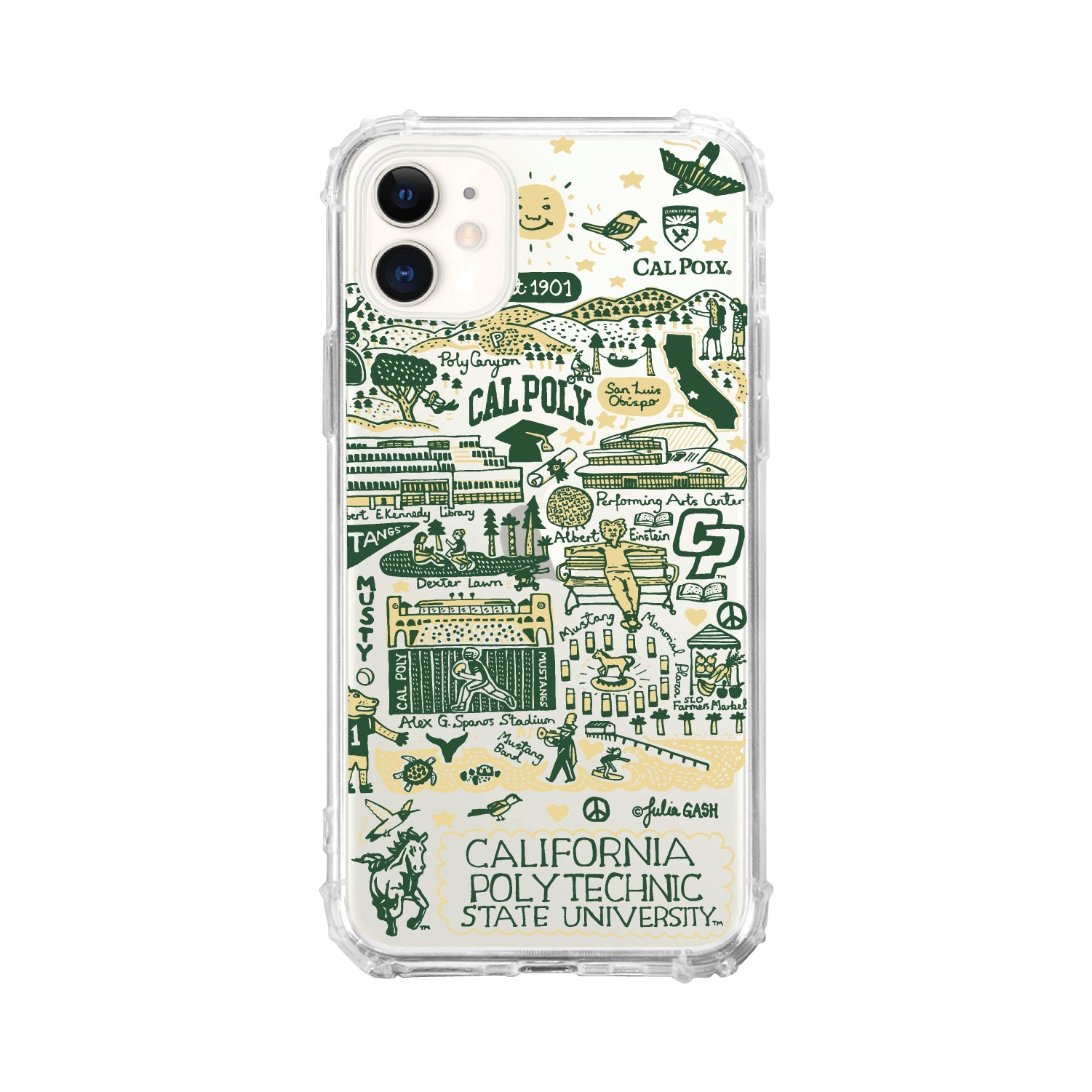 Phone Case, Tough Edge, California Polytechnic State University