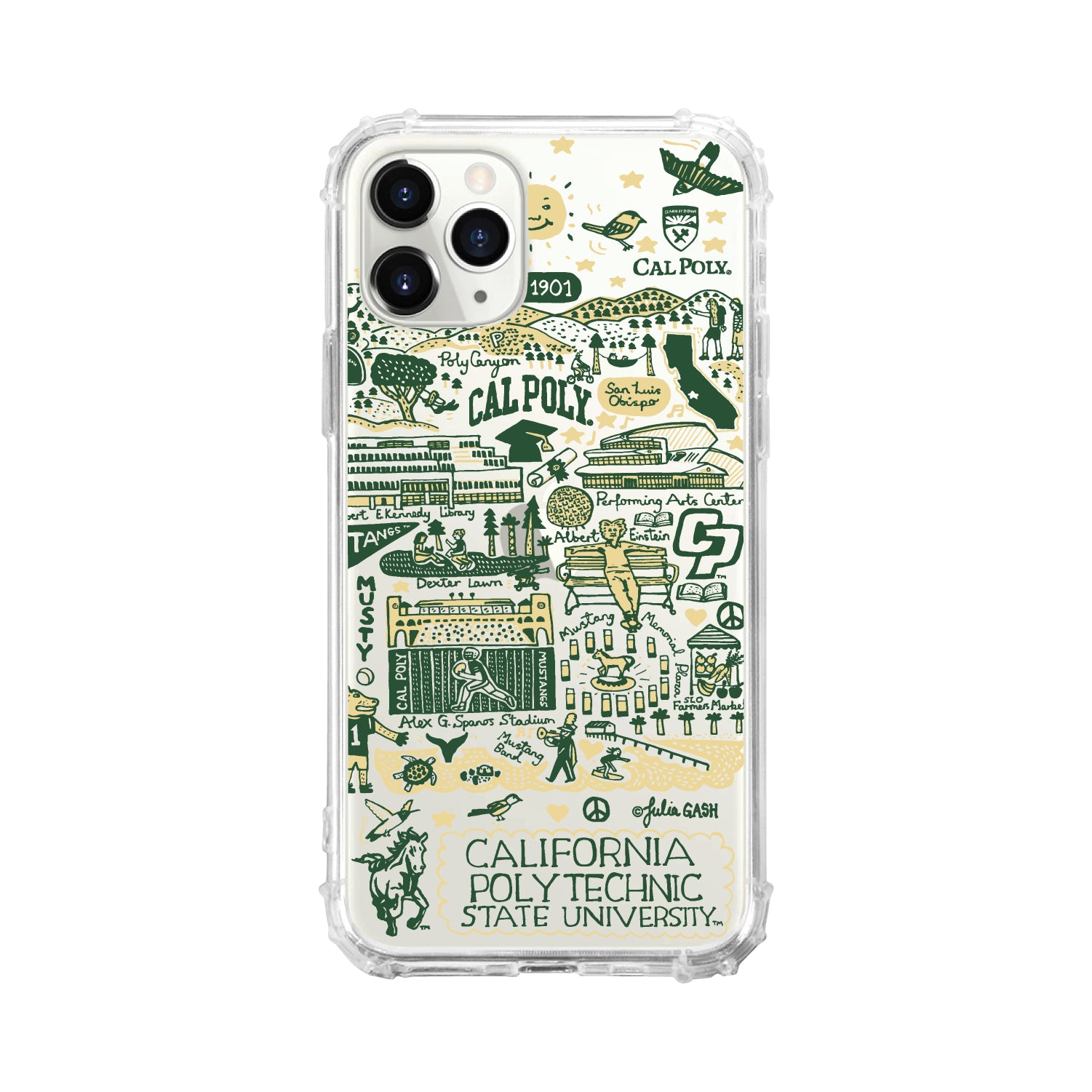 Phone Case, Tough Edge, California Polytechnic State University