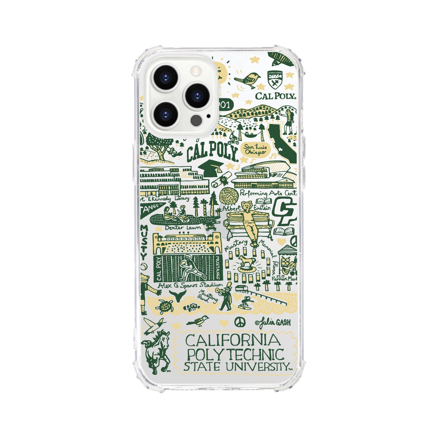 Phone Case, Tough Edge, California Polytechnic State University