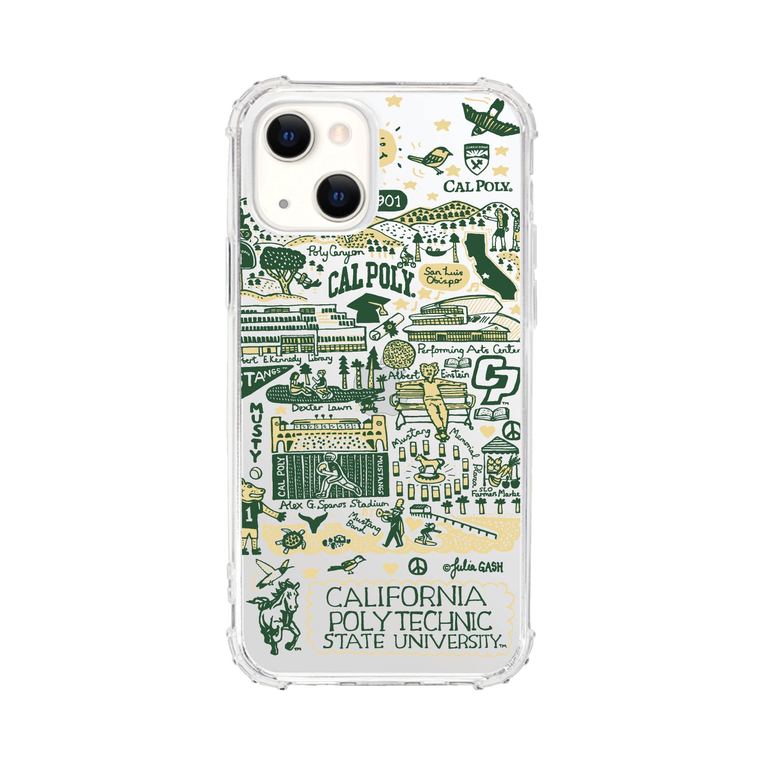 Phone Case, Tough Edge, California Polytechnic State University