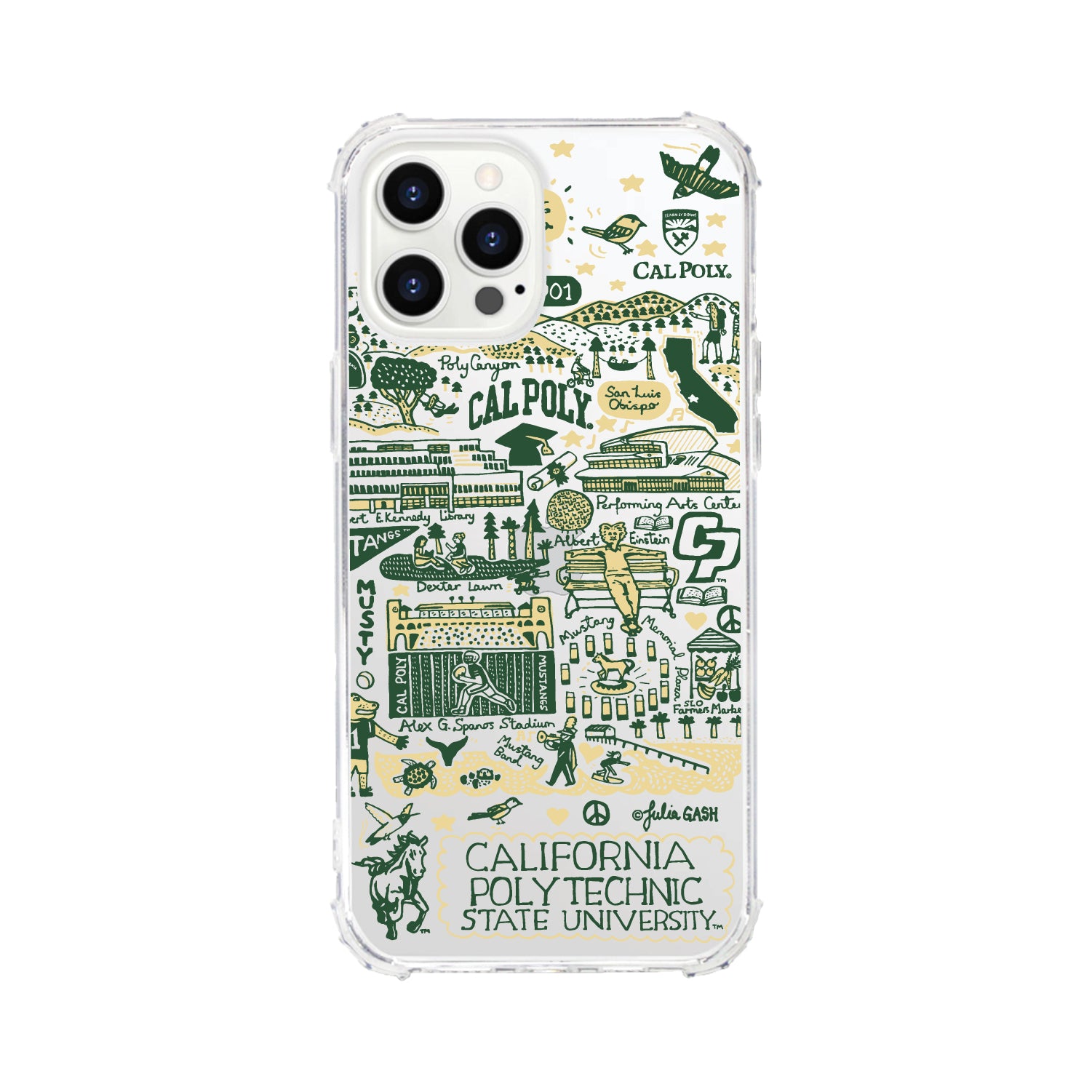 Phone Case, Tough Edge, California Polytechnic State University