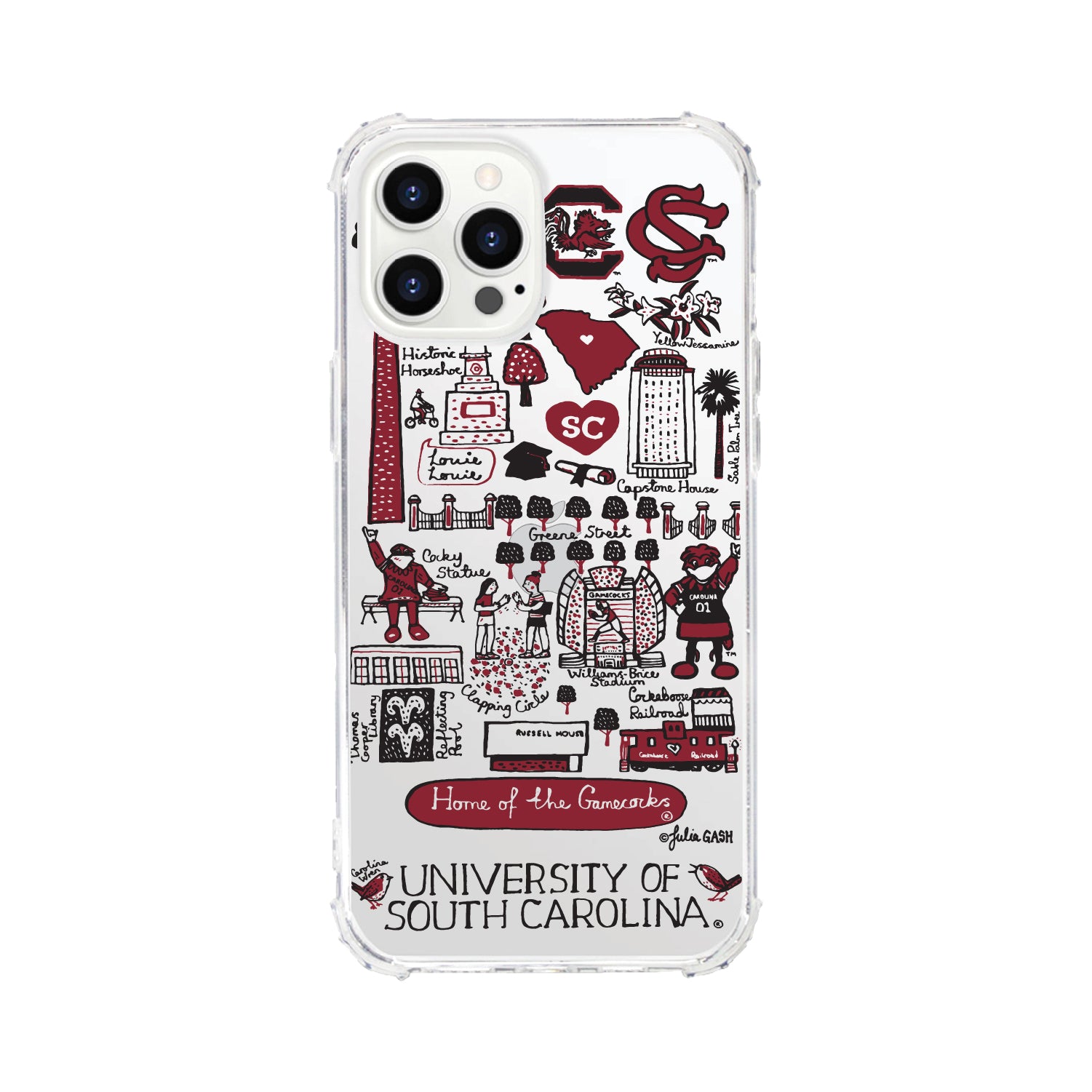 Phone Case, Tough Edge, University of South Carolina