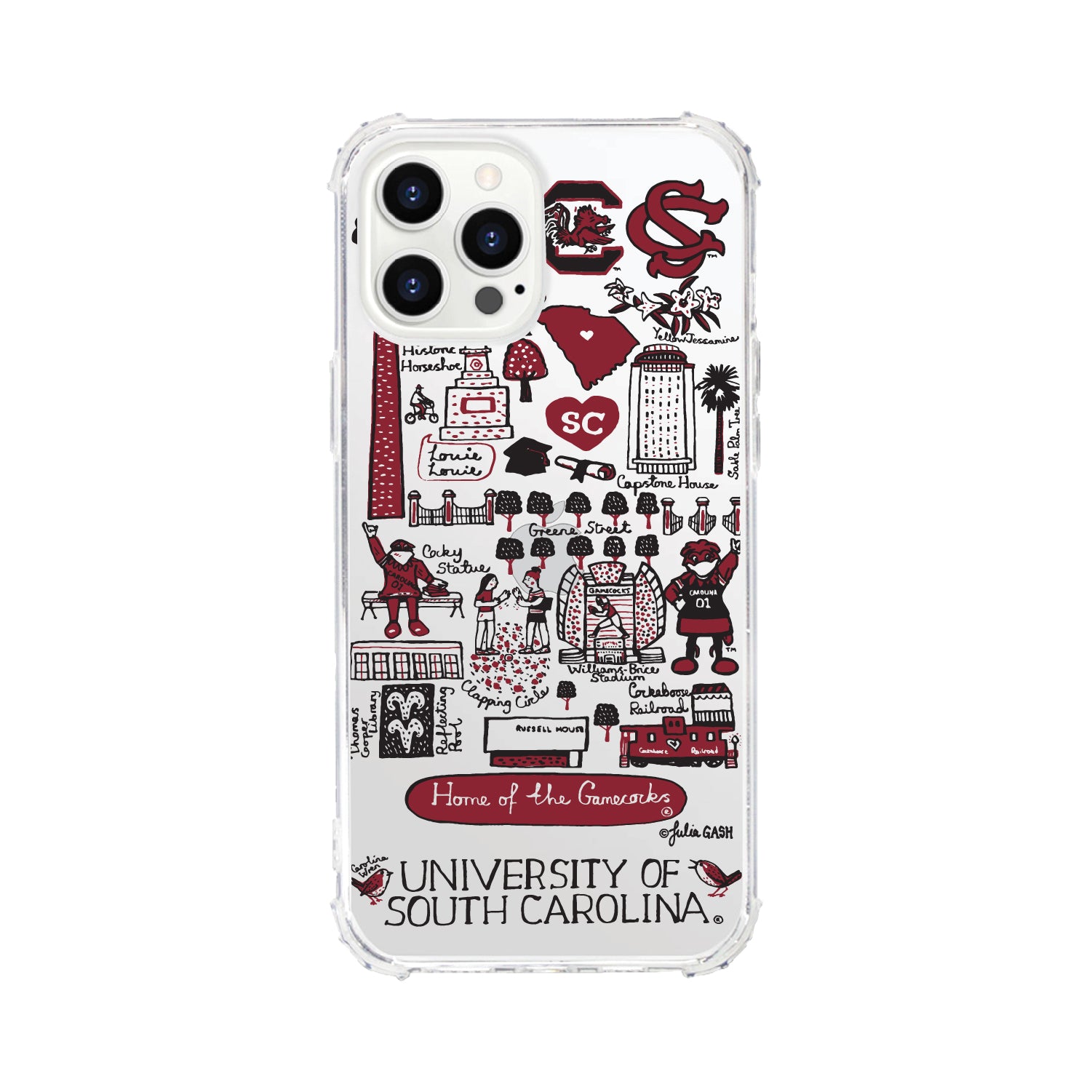 Phone Case, Tough Edge, University of South Carolina