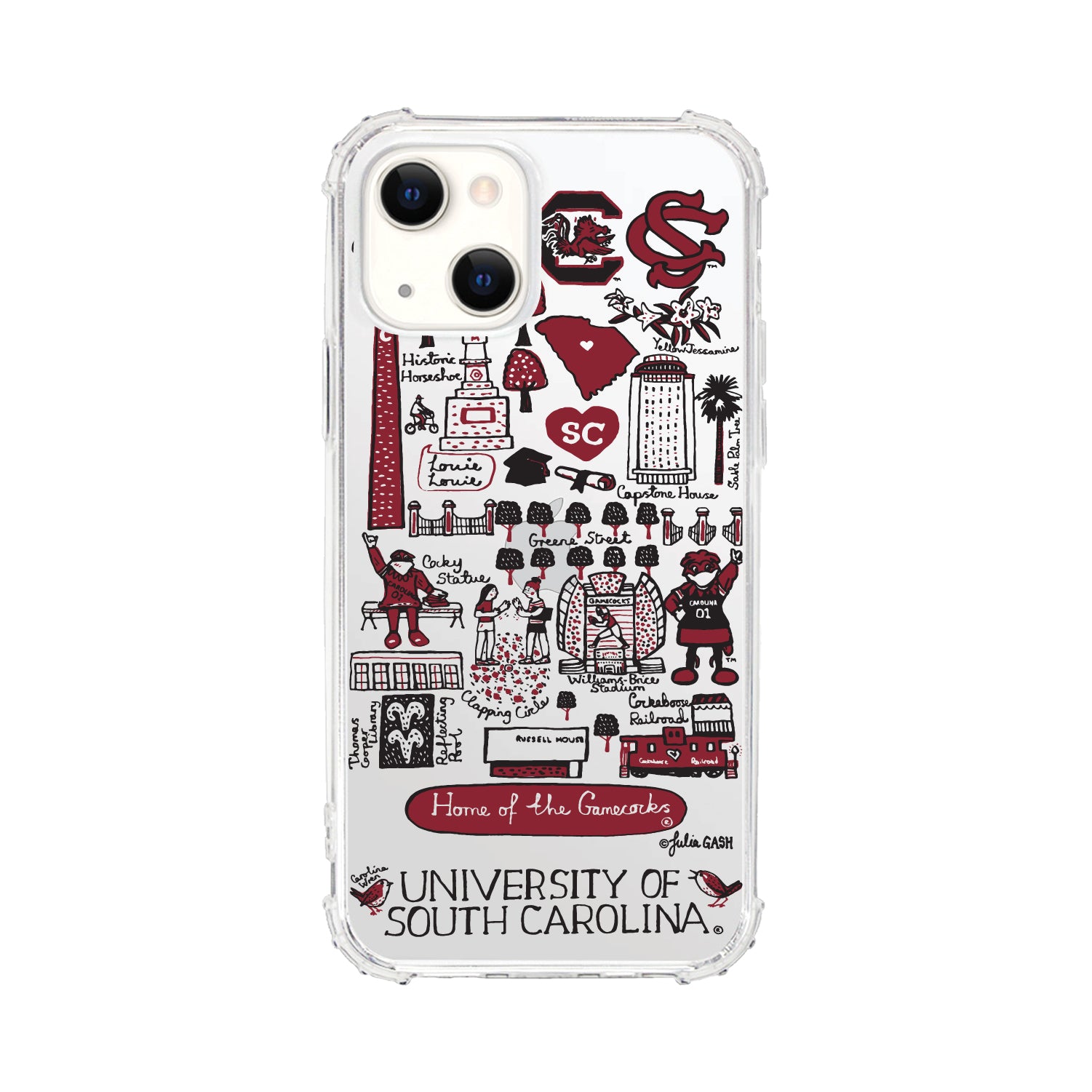 Phone Case, Tough Edge, University of South Carolina