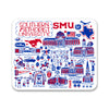 Mouse Pad, Fabric, Southern Methodist University