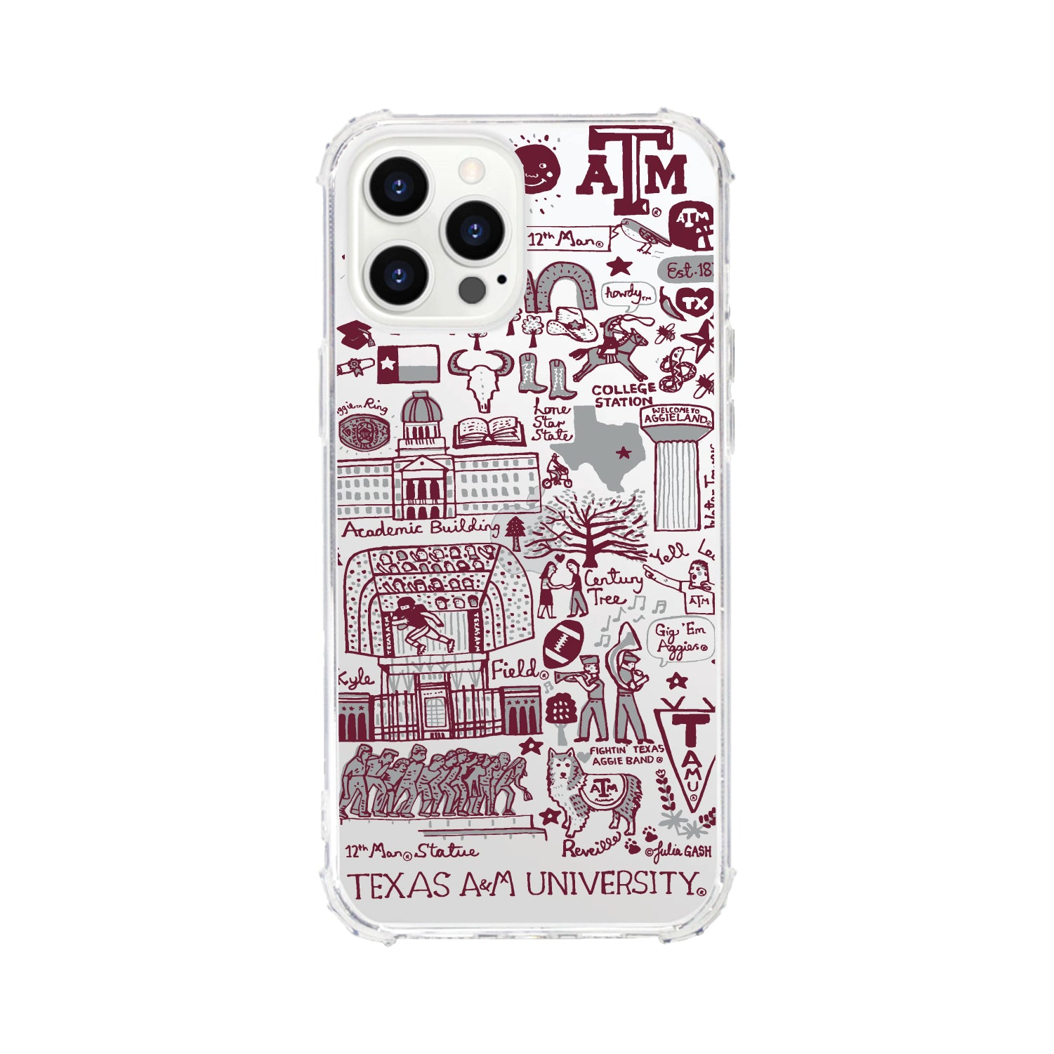 Phone Case, Tough Edge, Texas A&M University