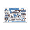 Mouse Pad, Fabric, Tufts University