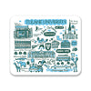 Tulane University Fabric Mouse Pad | OTM Essentials