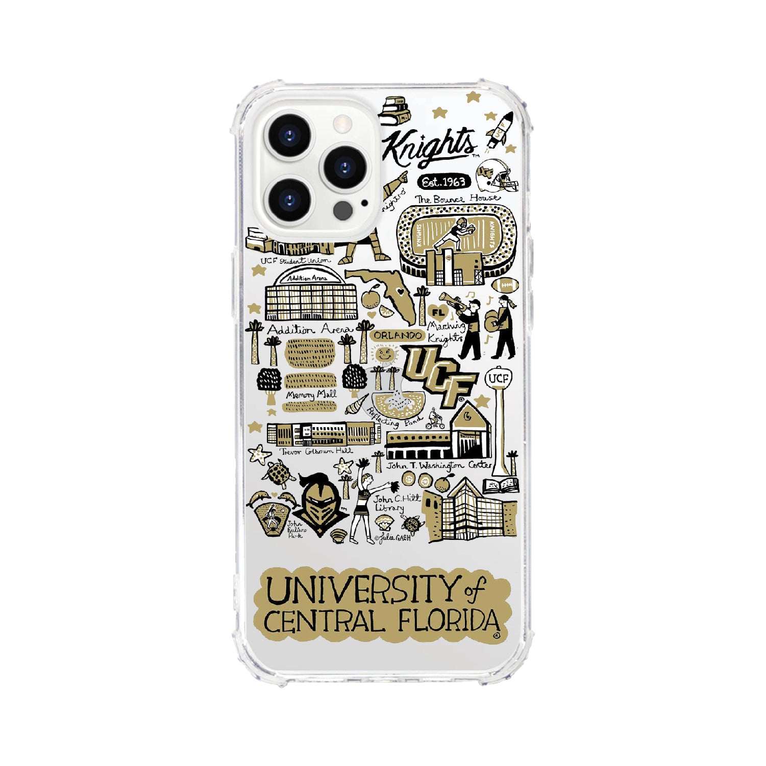 Phone Case, Tough Edge, University of Central Florida